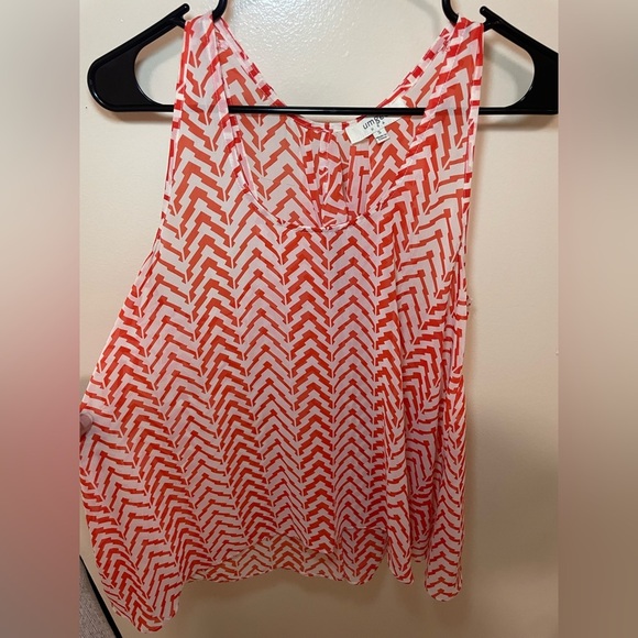 ✨2 For $6 Umgee Sheer Tank Top Size Small #B1 - Picture 2 of 6